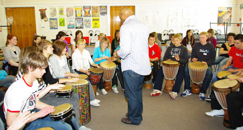 Afriquetone UK | African Drumming Workshops for Education (Schools, Colleges, Universities, and Higher Education Institutes) - for Staff or Students of All Ages